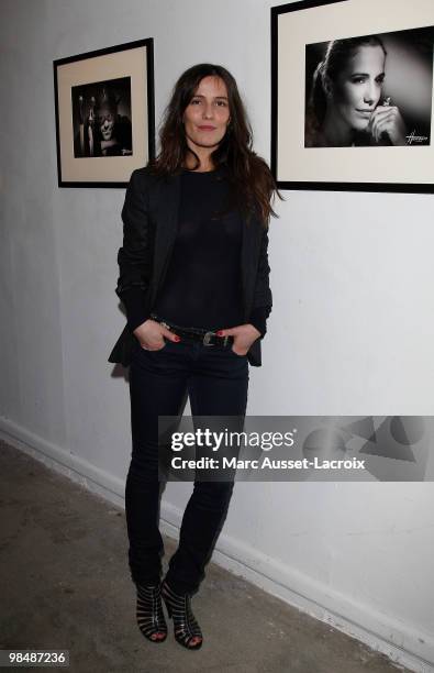 Zoe Felix attends the "Les Doudous Enchantes" auction and party at Palais De Tokyo on April 15, 2010 in Paris, France.