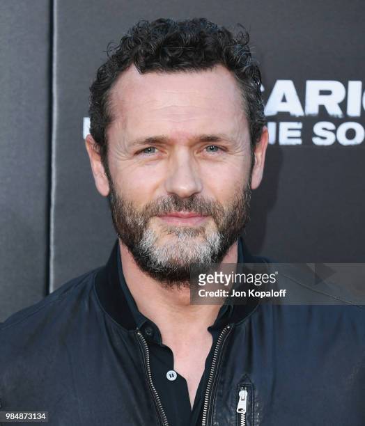 Jason O'Mara attends Columbia Pictures' "Sicario: Day Of The Soldado" Premiere at Westwood Regency Theater on June 26, 2018 in Los Angeles,...