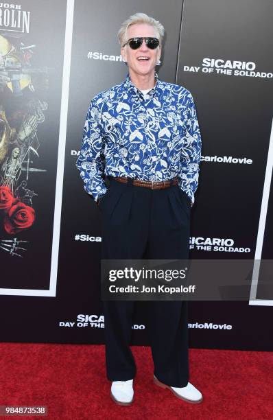 Matthew Modine attends Columbia Pictures' "Sicario: Day Of The Soldado" Premiere at Westwood Regency Theater on June 26, 2018 in Los Angeles,...