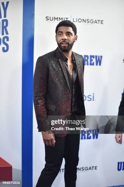 Kyrie Irving attends the "Uncle Drew" New York Premiere on June 26, 2018 in New York City.