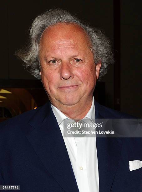 Vanity Fair editor Graydon Carter attends the Natural Resources Defense Council's 12th Annual "Forces For Nature" Gala Benefit at Pier Sixty at...