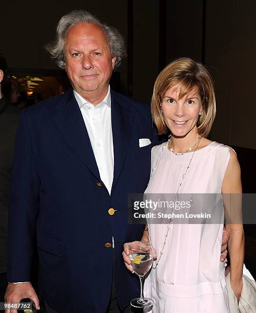 Vanity Fair editor Graydon Carter and wife Anna Scott Carter attend the Natural Resources Defense Council's 12th Annual "Forces For Nature" Gala...