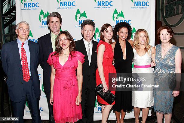 Executive director Peter Lehner, Malkin Holdings President Tony Malkin, artist Shelly Malkin, singer/songwriter Lyle Lovett, April Kimble, actress...