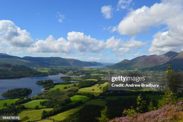 keswick and lakes - keswick stock pictures, royalty-free photos & images