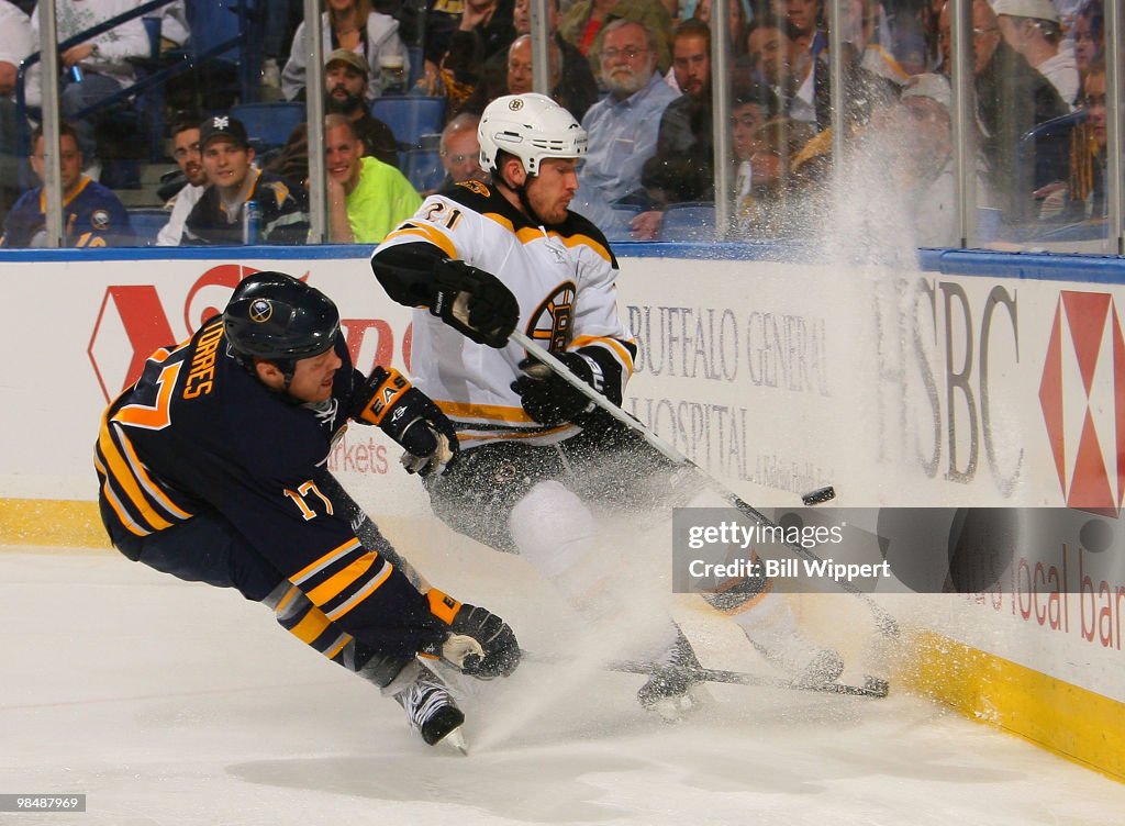 Boston Bruins v Buffalo Sabres - Game One