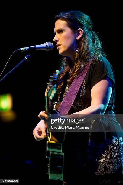 Sarah Siskind performs at the Queens Hall on April 15, 2010 in Edinburgh, Scotland.