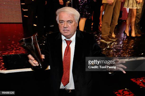 Hans Rudolf Beierlein attends the ''LEA Live Entertainment Award 2010'' at Color Line Arena on April 15, 2010 in Hamburg, Germany.