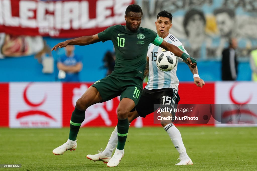 Nigeria v Argentina: Group D - 2018 FIFA World Cup Russia