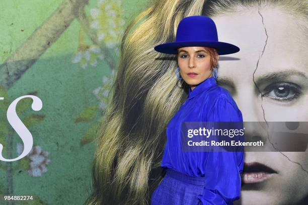 Noomi Rapace attends the Los Angeles premiere of the HBO limited series "Sharp Objects" at ArcLight Cinemas Cinerama Dome on June 26, 2018 in...