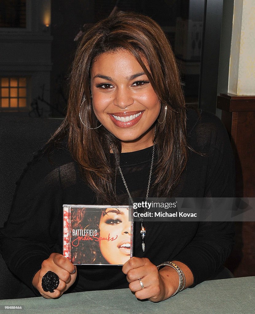 Jordin Sparks Performs At The Grove With Special Guest Kate Voegele
