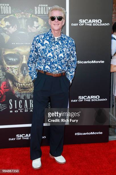 Matthew Modine attends the premiere of Columbia Pictures' "Sicario: Day Of The Soldado" at Regency Village Theatre on June 26, 2018 in Westwood,...