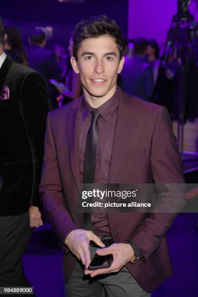 Spanish motorcycle racing driver Marc Marquez attends the 'Kitz Race Club Party' in Kitzbuehl, Austria, 20 January 2018. The Kitz Race Club Party is...