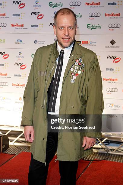 Lotto King Karl attends the 'LEA - Live Entertainment Award 2010' at Color Line Arena at Hamburg on April 15, 2010 in Hamburg, Germany.