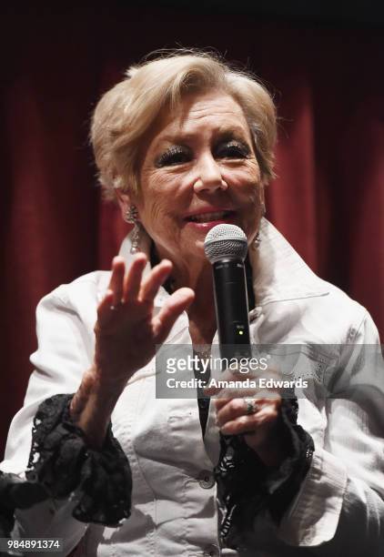 Actress, dancer and singer Mitzi Gaynor attends the 60th anniversary screening of "South Pacific" hosted by the TCL Chinese Theatre at the TCL...