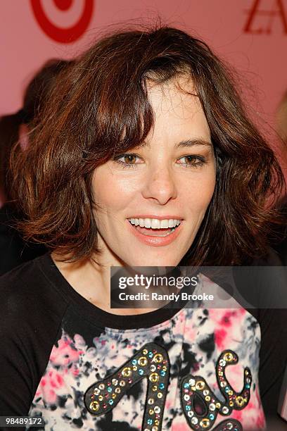 Parker Posey attends the Zac Posen for Target Collection launch party at the New Yorker Hotel on April 15, 2010 in New York City.