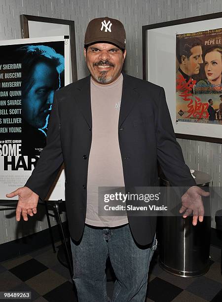 Actor Luis Guzman attends a special screening of "Variety" at the IFC Center on April 15, 2010 in New York City.