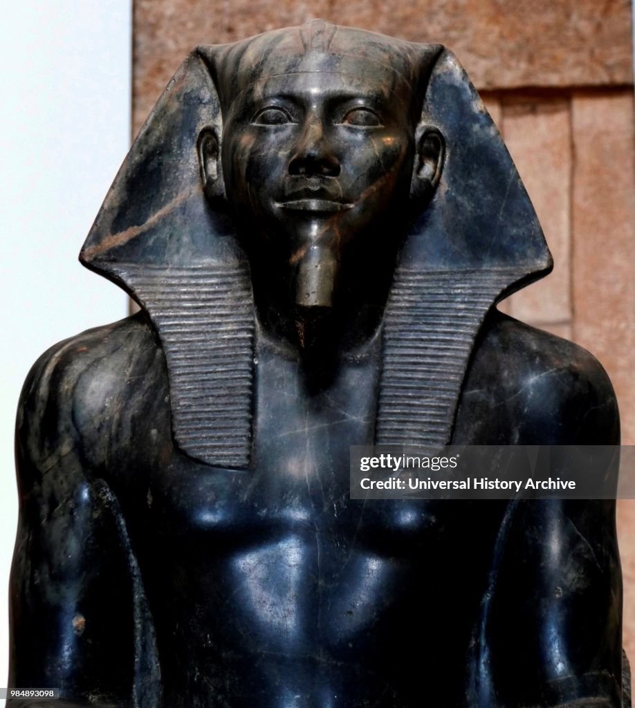 Diorite statue of King Cephren