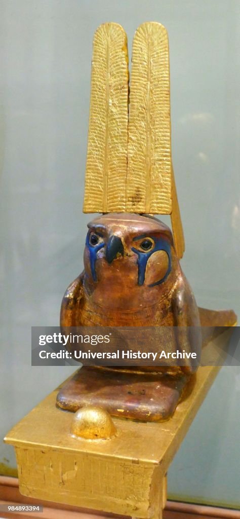 Statuette depicting Sopdu a god of the sky