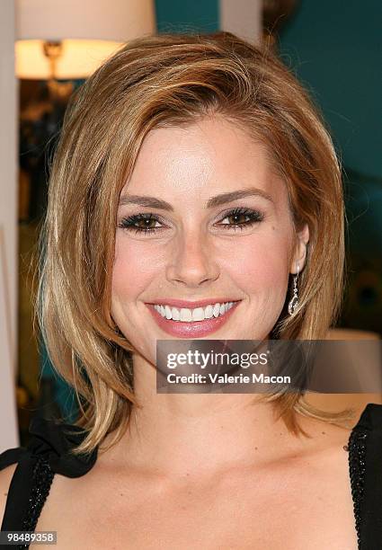 Actress Brianna Brown attends the Power Up Retreats Launch Party on April 15, 2010 in Los Angeles, California.