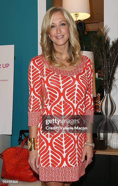 Host Lara Spencer attends the Power Up Retreats Launch Party on April 15, 2010 in Los Angeles, California.
