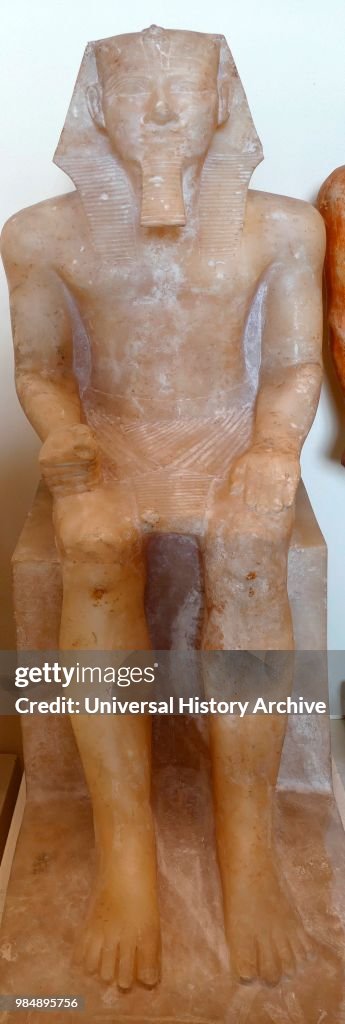 Statue of pharaoh Khafre (Khefren)