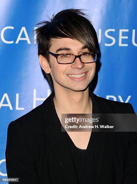 Fashion designer Christian Siriano attends the 2010 AMNH Museum Dance at the American Museum of Natural History on April 15, 2010 in New York City.