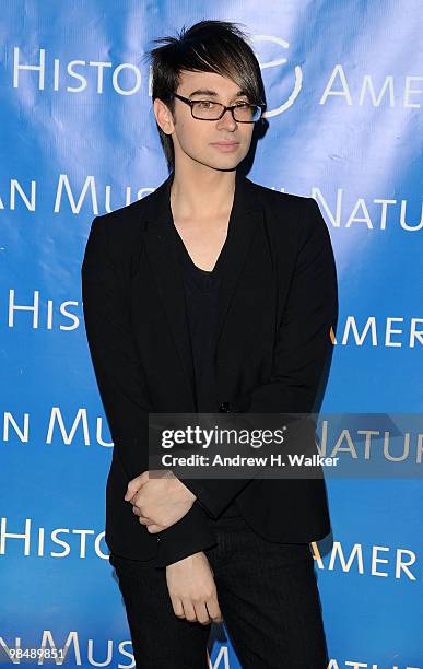 Fashion designer Christian Siriano attends the 2010 AMNH Museum Dance at the American Museum of Natural History on April 15, 2010 in New York City.