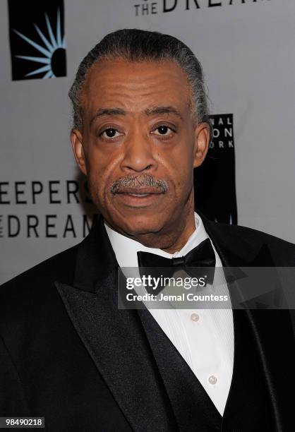 Reverend Al Sharpton of the National Action Network walks the red carpet at the 12th annual Keepers Of The Dream Awards at the Sheraton New York...