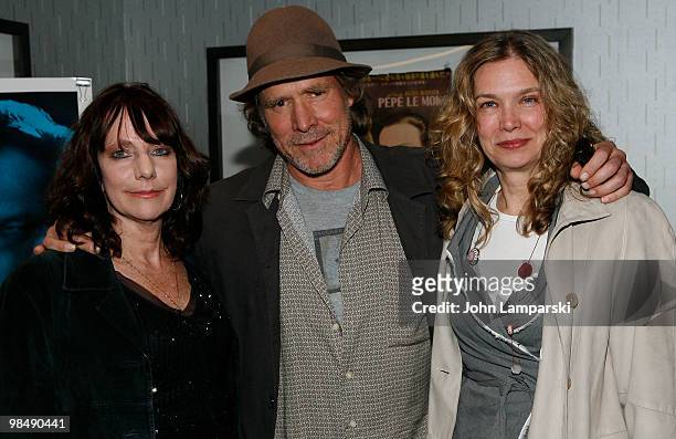 Bette Gordon, Will Patton and Sandy Mc Leod attend a special screening of "Variety" at the IFC Center on April 15, 2010 in New York City.
