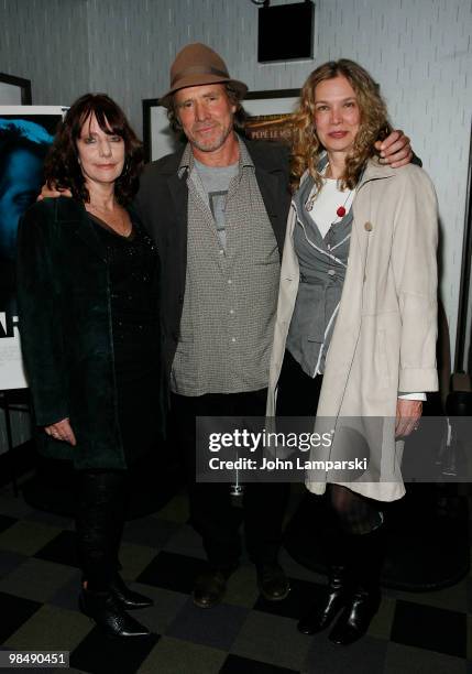 Bette Gordon, Will Patton and Sandy Mc Leod attend a special screening of "Variety" at the IFC Center on April 15, 2010 in New York City.