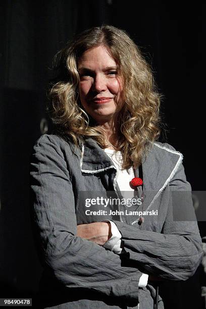 Sandy McLeod attends a special screening of "Variety" at the IFC Center on April 15, 2010 in New York City.