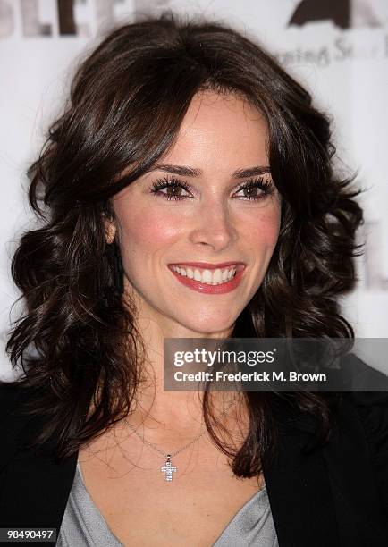 Actress Abigail Spencer attends the "In My Sleep" film premiere at the Arclight Hollywood on April 15, 2010 in Los Angeles, California.