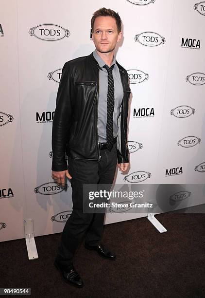 Neil Patrick Harris attends the Tod's Beverly Hills Reopening To Benefit MOCA at Tod's Boutique on April 15, 2010 in Beverly Hills, California.