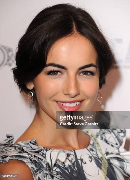 Camilla Belle attends the Tod's Beverly Hills Reopening To Benefit MOCA at Tod's Boutique on April 15, 2010 in Beverly Hills, California.