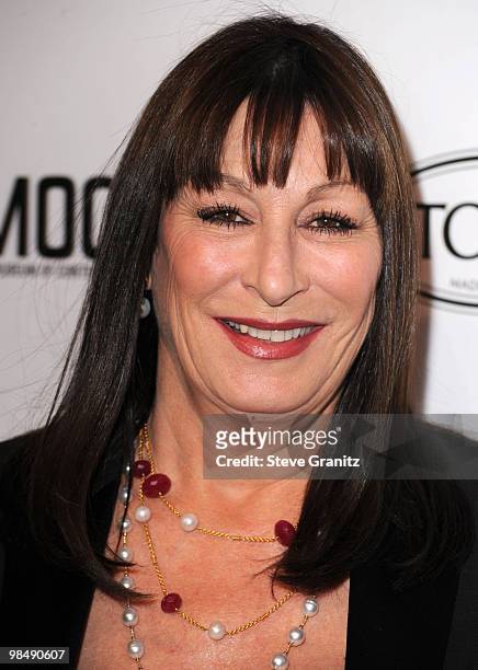 Anjelica Huston attends the Tod's Beverly Hills Reopening To Benefit MOCA at Tod's Boutique on April 15, 2010 in Beverly Hills, California.