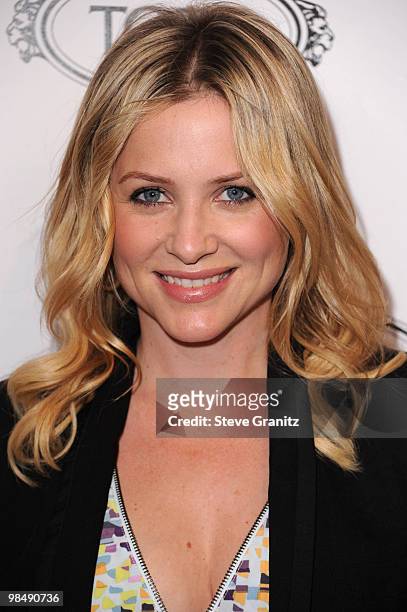 Jessica Capshaw attends the Tod's Beverly Hills Reopening To Benefit MOCA at Tod's Boutique on April 15, 2010 in Beverly Hills, California.