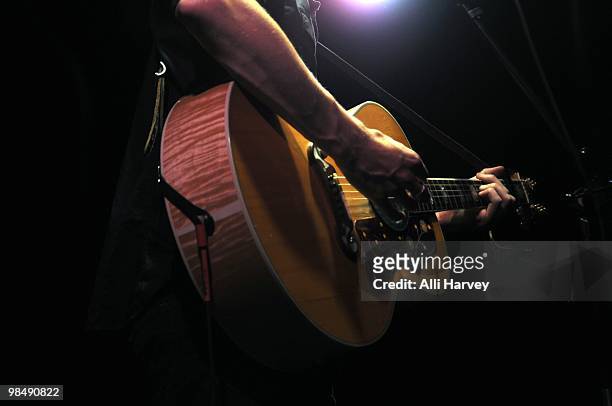 Tyler Hilton performs at Canal Room on April 15, 2010 in New York City.