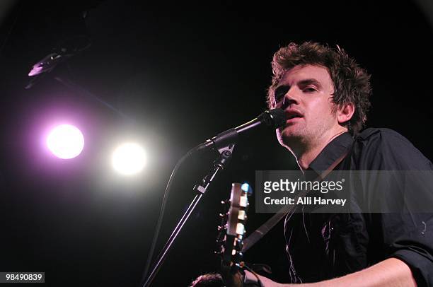 Tyler Hilton performs at Canal Room on April 15, 2010 in New York City.