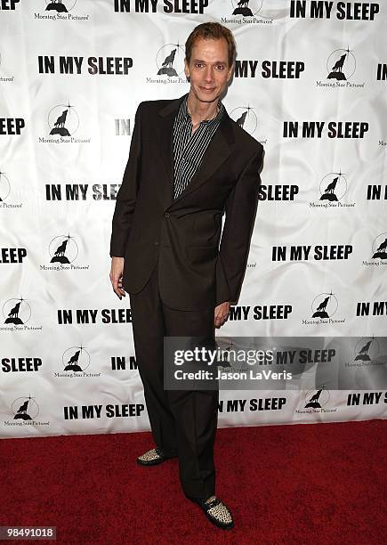 Actor Doug Jones attends the premiere of "In My Sleep" at ArcLight Cinemas on April 15, 2010 in Hollywood, California.