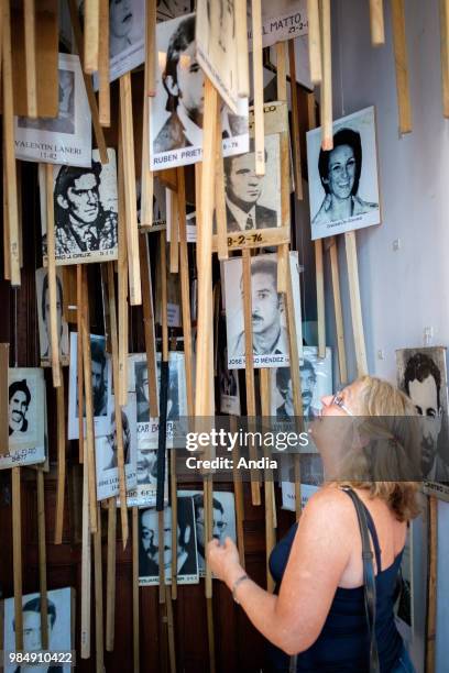 Uruguay, Montevideo. The Museo de la Memoria, a museum and cultural centre dedicated to the memory of those or died or were 'disappeared' during the...