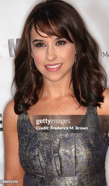 Actress Lacey Chabert attends the "In My Sleep" film premiere at the Arclight Hollywood on April 15, 2010 in Los Angeles, California.