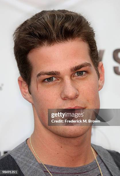 Actor Greg Finley attends the "In My Sleep" film premiere at the Arclight Hollywood on April 15, 2010 in Los Angeles, California.