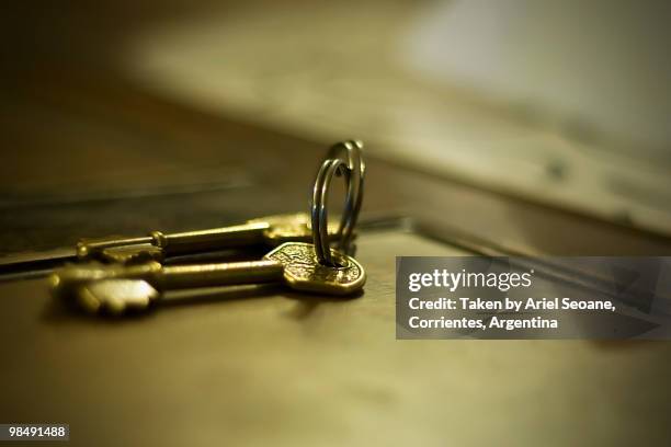 keys on table - corrientes province stock pictures, royalty-free photos & images