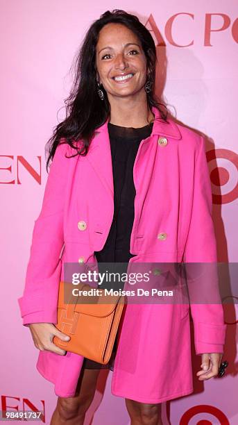 Emma Snowdon Jones attends the Zac Posen for Target Collection launch party at the New Yorker Hotel on April 15, 2010 in New York City.