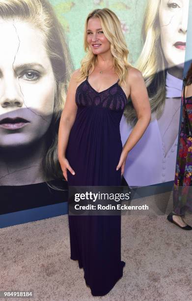 Reagan Pasternak attends the Los Angeles premiere of the HBO limited series "Sharp Objects" at ArcLight Cinemas Cinerama Dome on June 26, 2018 in...