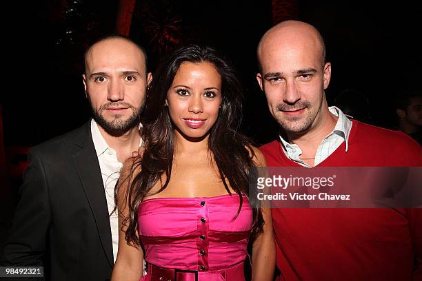 Cynthia Carvajal and guests attends the Tommy Hilfiger 15th anniversary party at Museo de Arte Moderno on April 14, 2010 in Mexico City, Mexico.