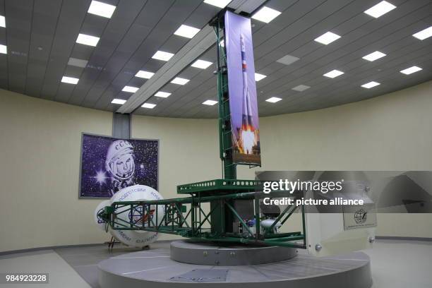 The centrifuge CF-7 stands in the Yuri Gagarin Cosmonaut Training Center in Moscow, Russia, 19 January 2018. It is seven metres long and is able to...