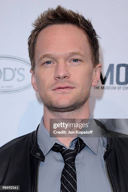 Actor Neil Patrick Harris arrives at the Tod's Boutique Grand Opening at Tod's Boutique on April 15, 2010 in Beverly Hills, California.