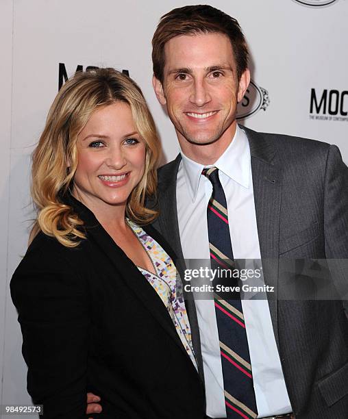 Jessica Capshaw attends the Tod's Beverly Hills Reopening To Benefit MOCA at Tod's Boutique on April 15, 2010 in Beverly Hills, California.