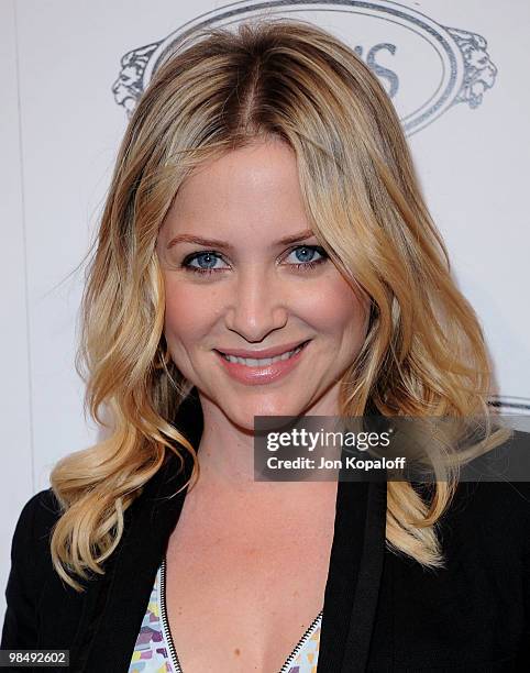 Actress Jessica Capshaw arrives at the Tod's Boutique Grand Opening at Tod's Boutique on April 15, 2010 in Beverly Hills, California.